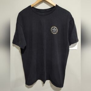 VANS Off The Wall Men's Graphic Tee Size Large Short Sleeve Shirt Black